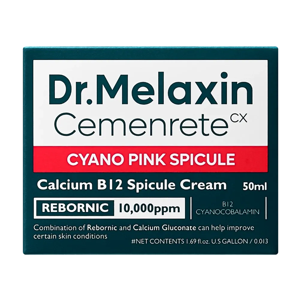 단상자_Dr.Melaxin_CEMENRETE_CYANO PINK SPICULE CREAM.webp