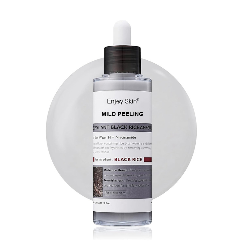 Exfoliant white rice ampoule serum