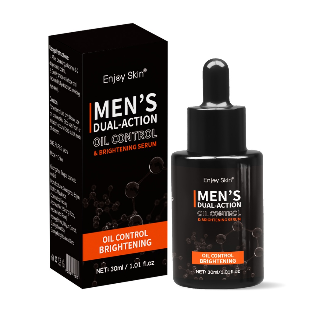 Men oil-control brightening face serum