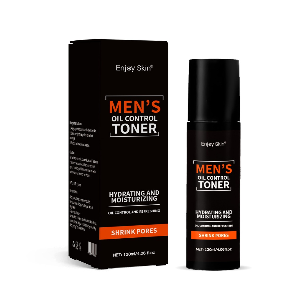Men hydrating oil control toner