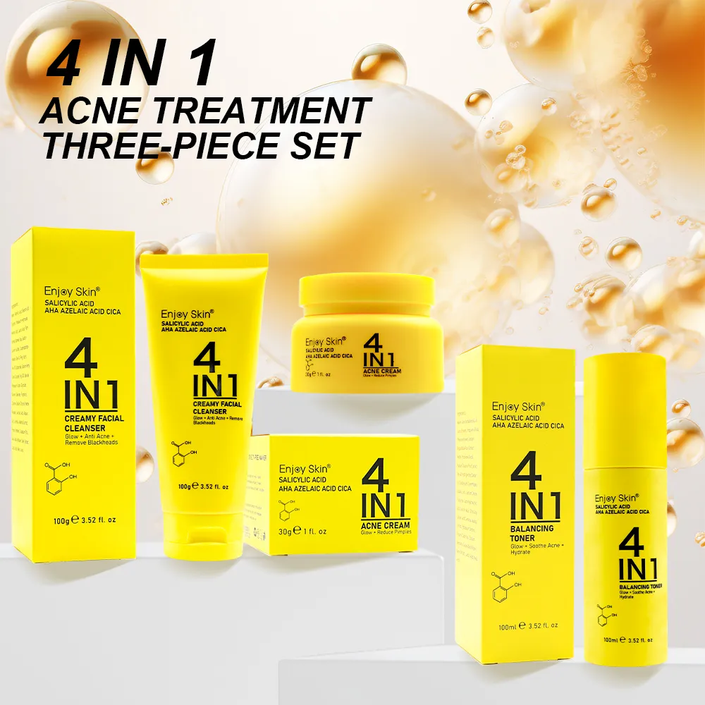 4 In 1 Acne Treatment Three Piece Set