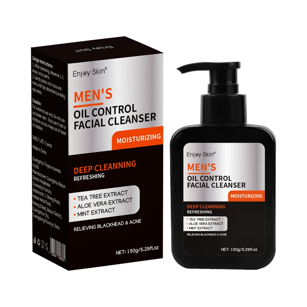 Men Oil-Control Facial Cleanser