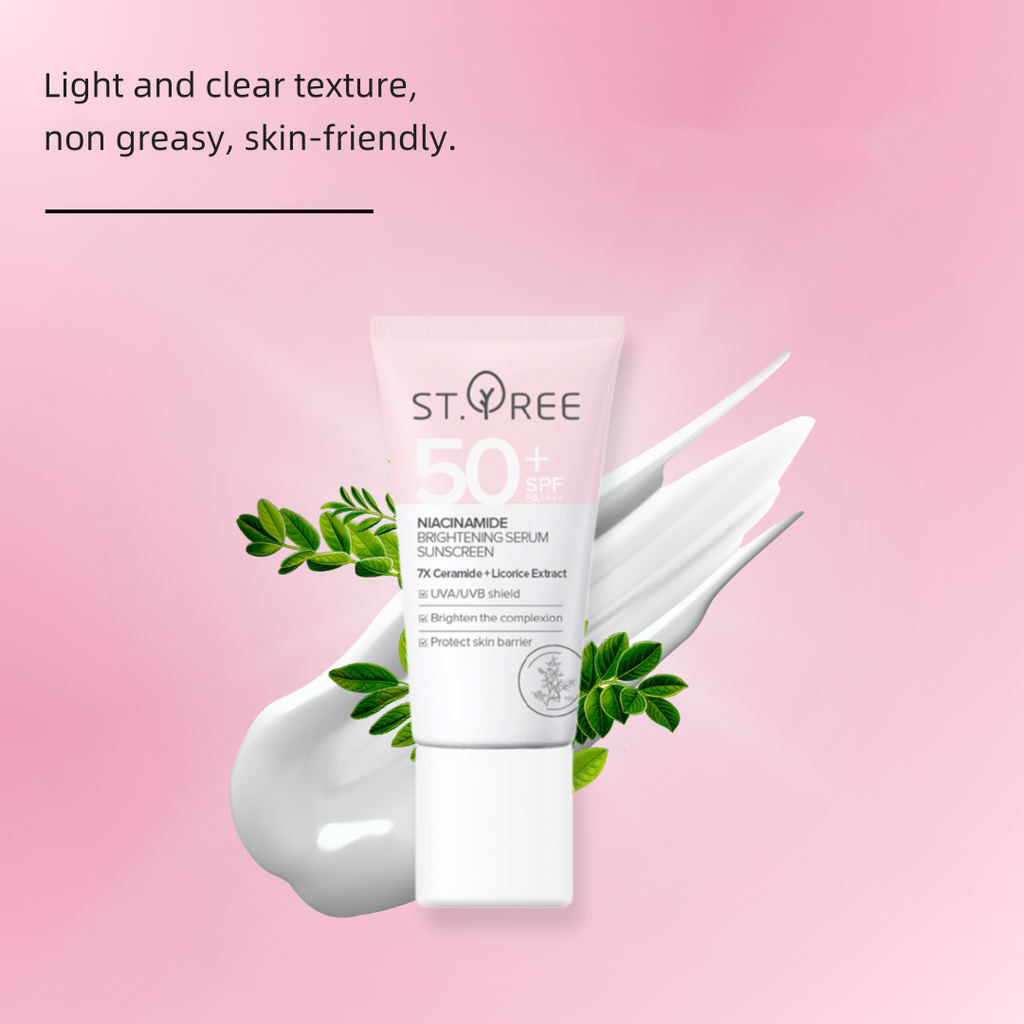 NIACINAMIDE BRIGHTENING SERUM SUNSCREEN SPF50+